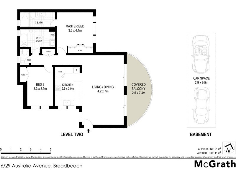 6/29 Australia Avenue, Broadbeach QLD 4218 Floorplan