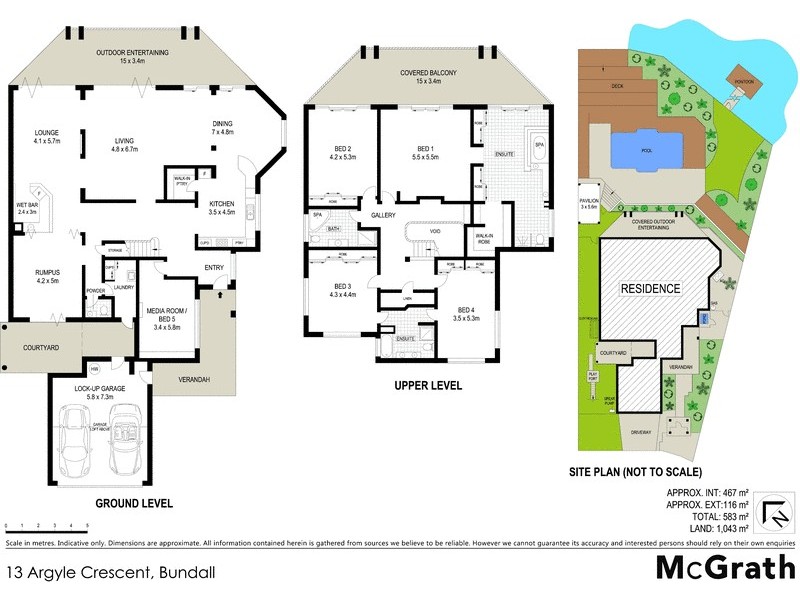 13 Argyle Crescent, Sorrento QLD 4217 Floorplan