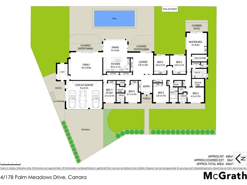 4/178 Palm Meadows Drive, Carrara QLD 4211 Floorplan