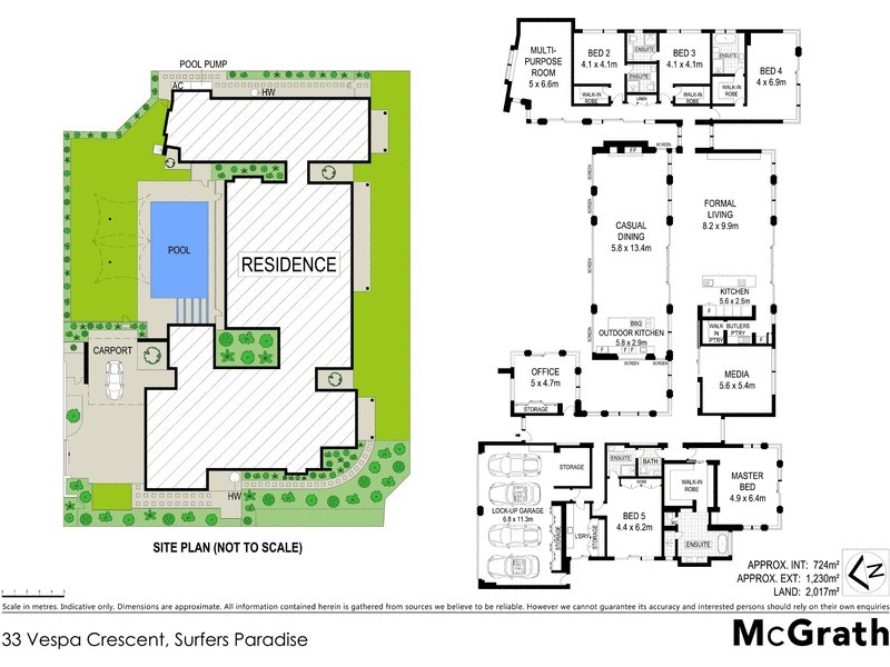 33 Vespa Crescent, Isle Of Capri QLD 4217 Floorplan