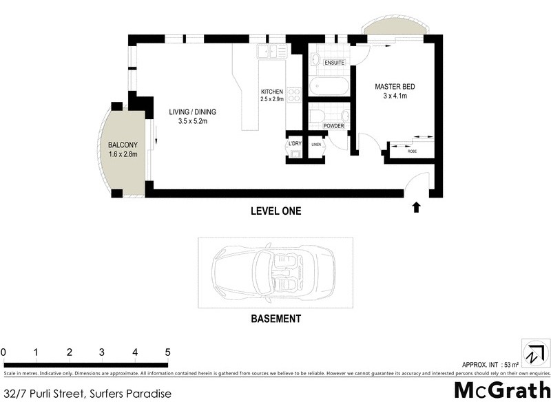 32/7 Purli Street, Chevron Island QLD 4217 Floorplan