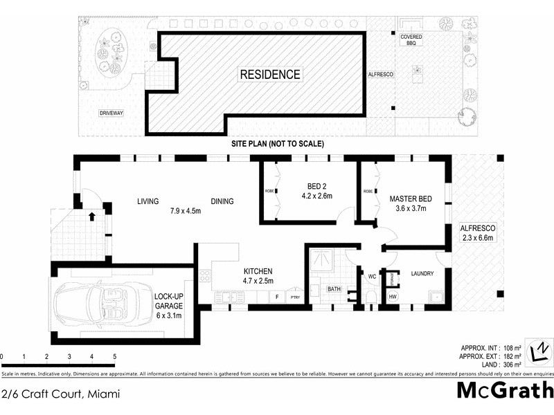 2/6 Craft Court, Miami QLD 4220 Floorplan