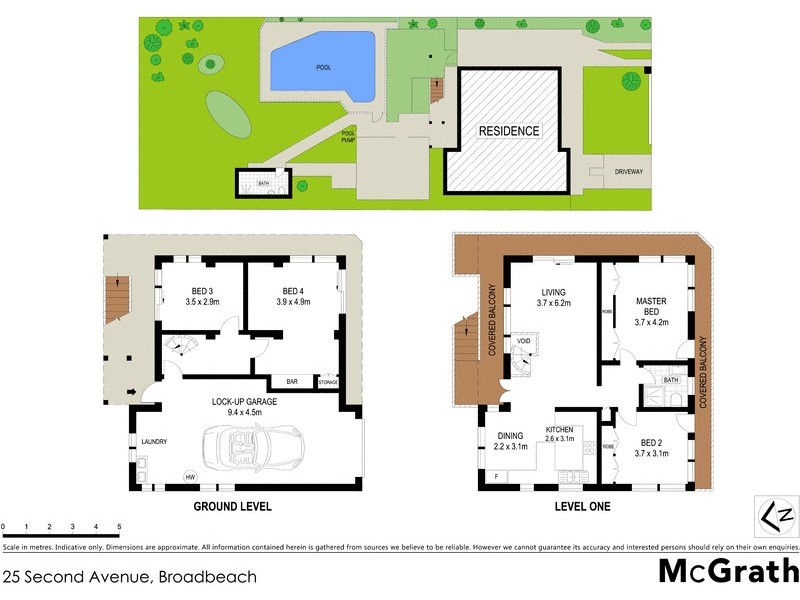 25 Second Avenue, Broadbeach QLD 4218 Floorplan