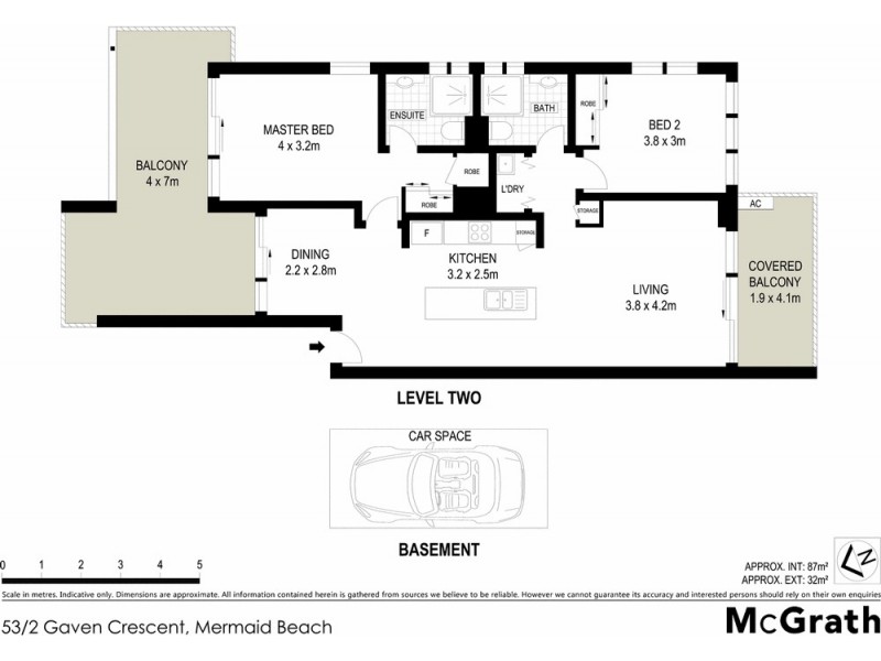 53/2 Gaven Crescent, Mermaid Beach QLD 4218 Floorplan