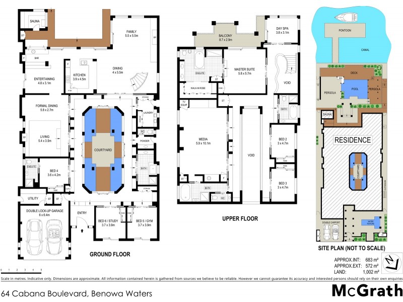 64 Cabana Boulevard, Benowa Waters QLD 4217 Floorplan