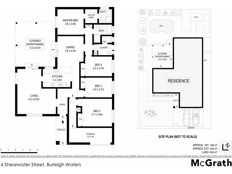 4 Shearwater Street, Burleigh Waters QLD 4220 Floorplan