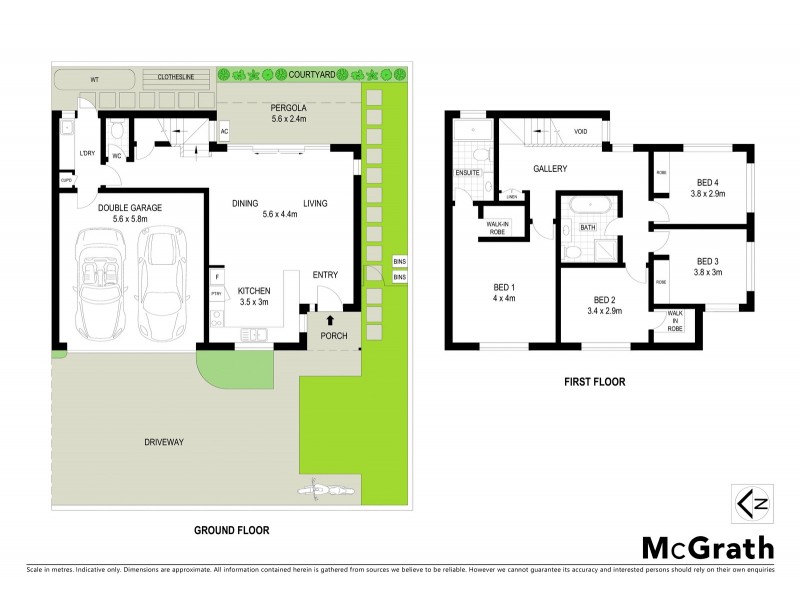2 and 3/122 Eugaree Street, Southport QLD 4215 Floorplan
