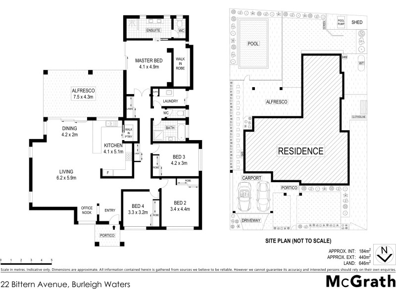 22 Bittern Avenue, Burleigh Waters QLD 4220 Floorplan