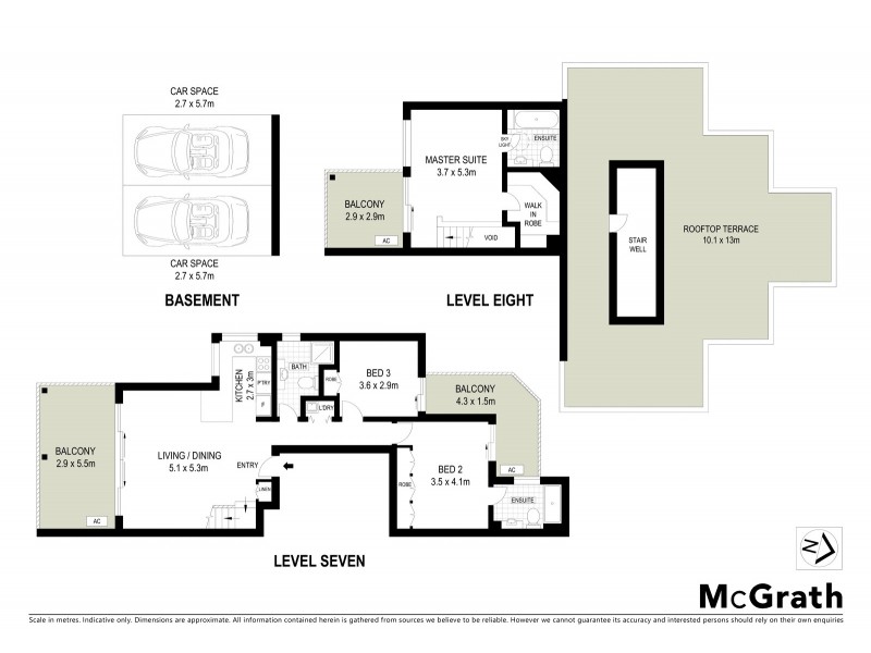 13/15 Wharf Road, Surfers Paradise QLD 4217 Floorplan