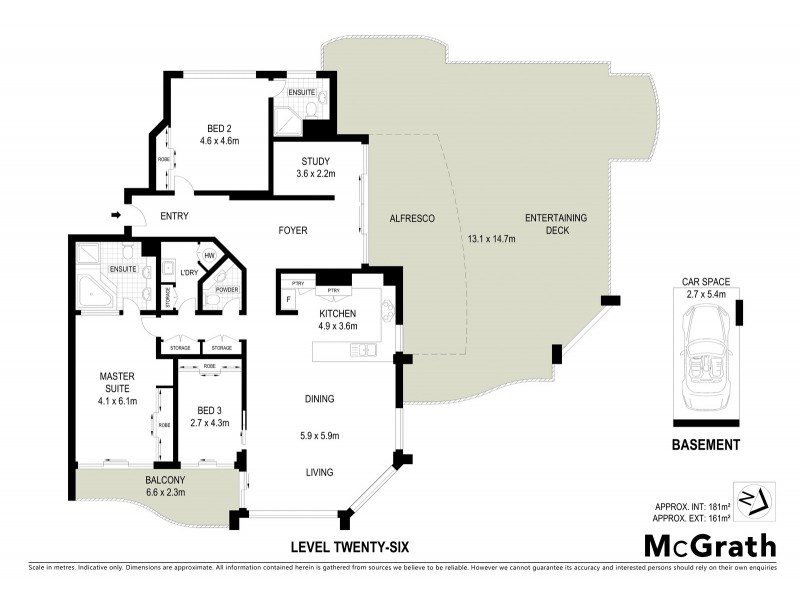 2601/3400 Surfers Paradise Boulevard, Surfers Paradise QLD 4217 Floorplan