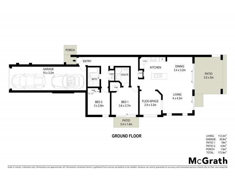 2084/1 The Vistas Drive, Carrara QLD 4211 Floorplan