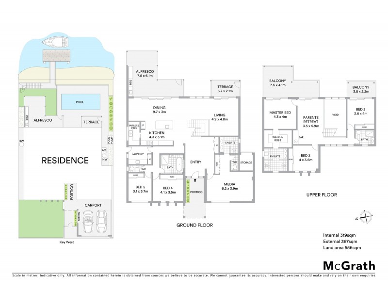 22 Key West, Broadbeach Waters QLD 4218 Floorplan
