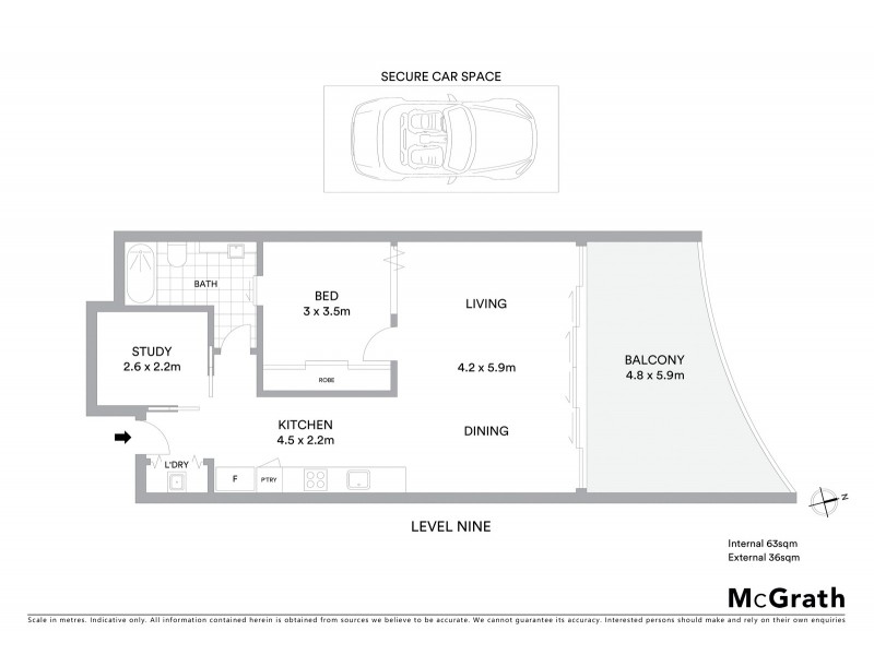 915/430 Marine Parade, Biggera Waters QLD 4216 Floorplan