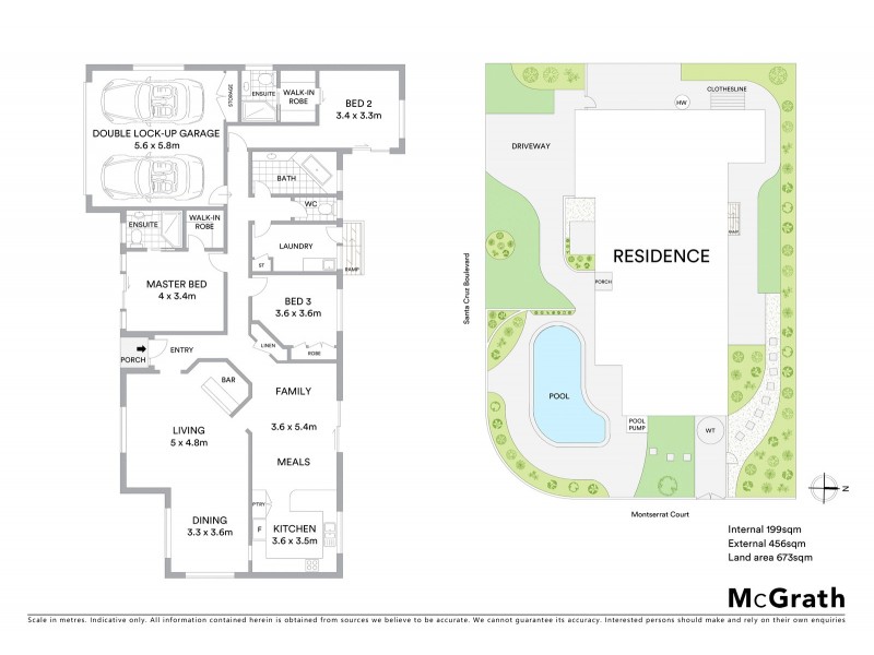 2 Montserrat Court, Clear Island Waters QLD 4226 Floorplan