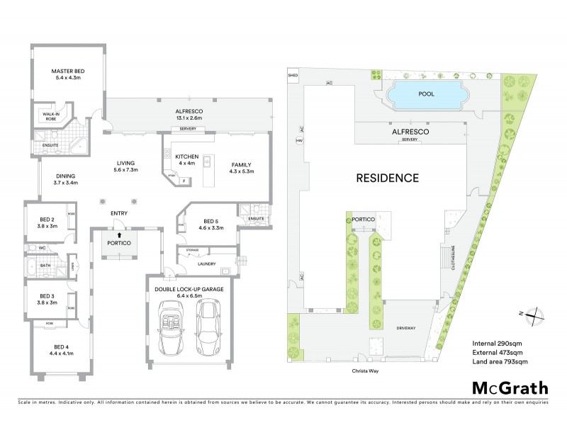 30 Christa Way, Benowa Waters QLD 4217 Floorplan