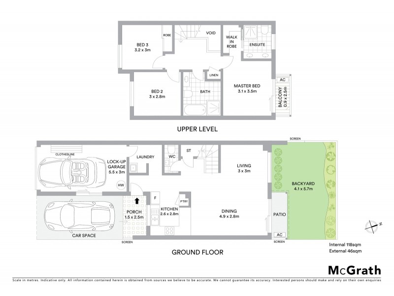 2/20 Douma Drive, Mudgeeraba QLD 4213 Floorplan