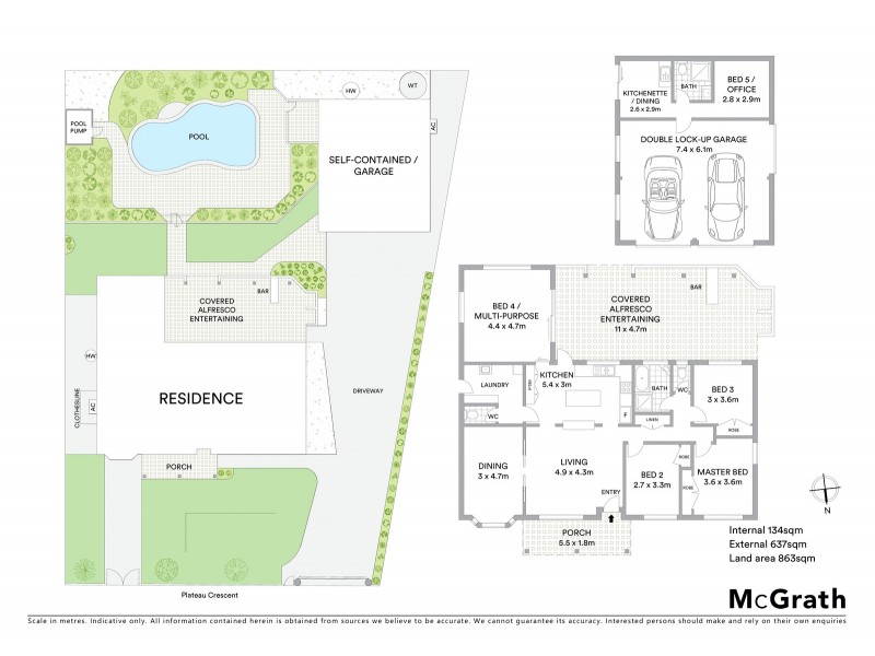 21 Plateau Crescent, Carrara QLD 4211 Floorplan