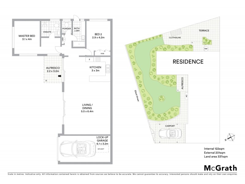6/34 Elliott Street, Surfers Paradise QLD 4217 Floorplan