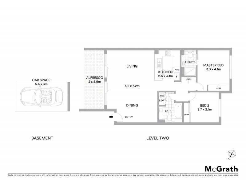 1111/33 Clark Street, Biggera Waters QLD 4216 Floorplan