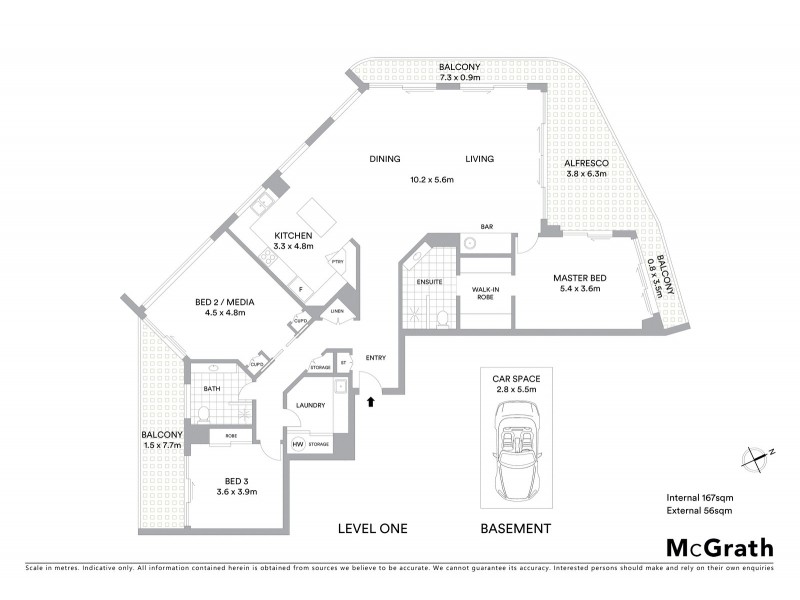 3/5 Oatland Esplanade, Runaway Bay QLD 4216 Floorplan