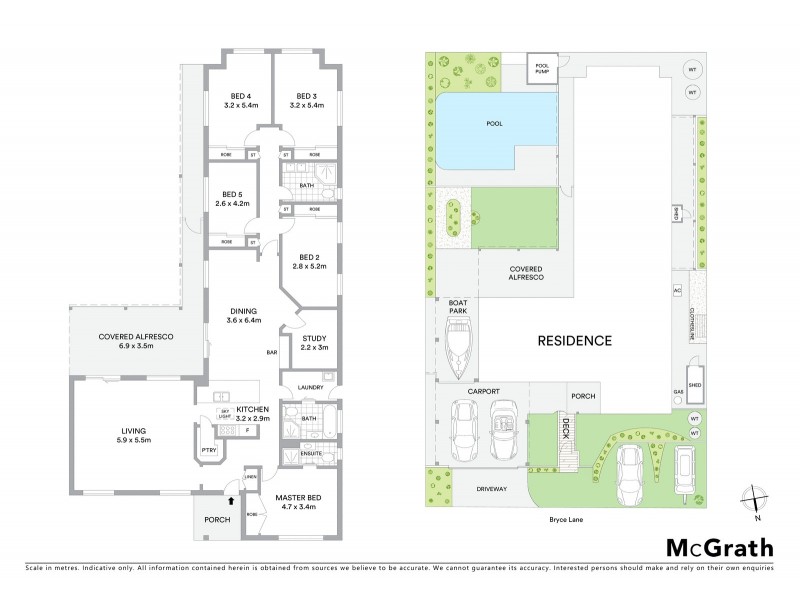 3 Bryce Lane, Labrador QLD 4215 Floorplan