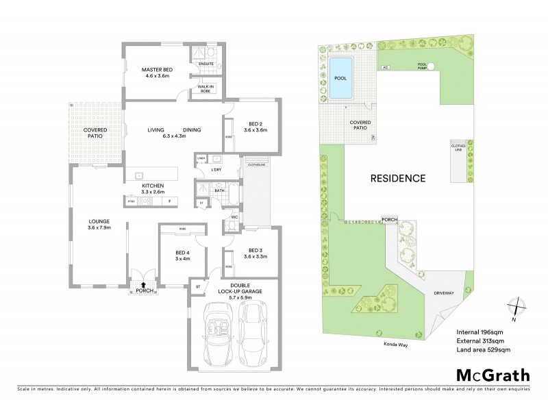 13 Konda Way, Robina QLD 4226 Floorplan