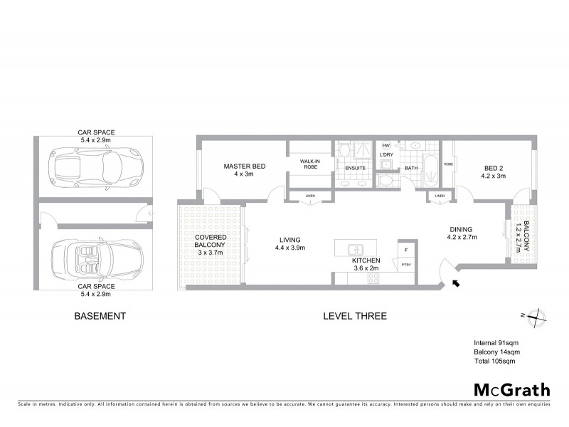 6/1 Arbour Avenue, Robina QLD 4226 Floorplan