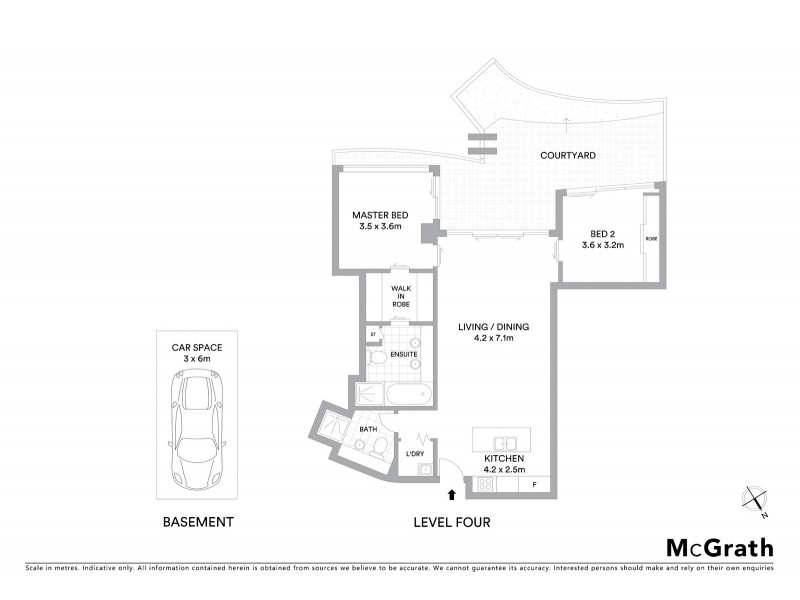 405/1 Oracle Boulevard, Broadbeach QLD 4218 Floorplan