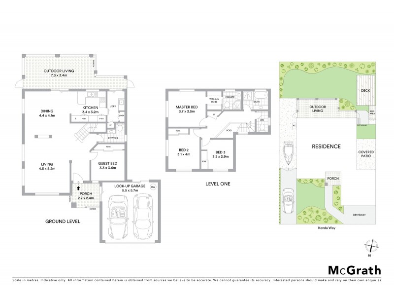 11 Konda Way, Robina QLD 4226 Floorplan
