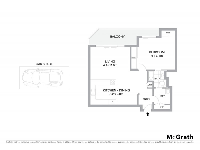 102/5 Enderley Avenue, Surfers Paradise QLD 4217 Floorplan
