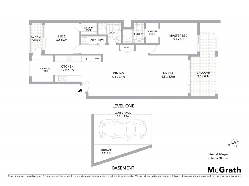 E18/1 Great Hall Drive, Miami QLD 4220 Floorplan