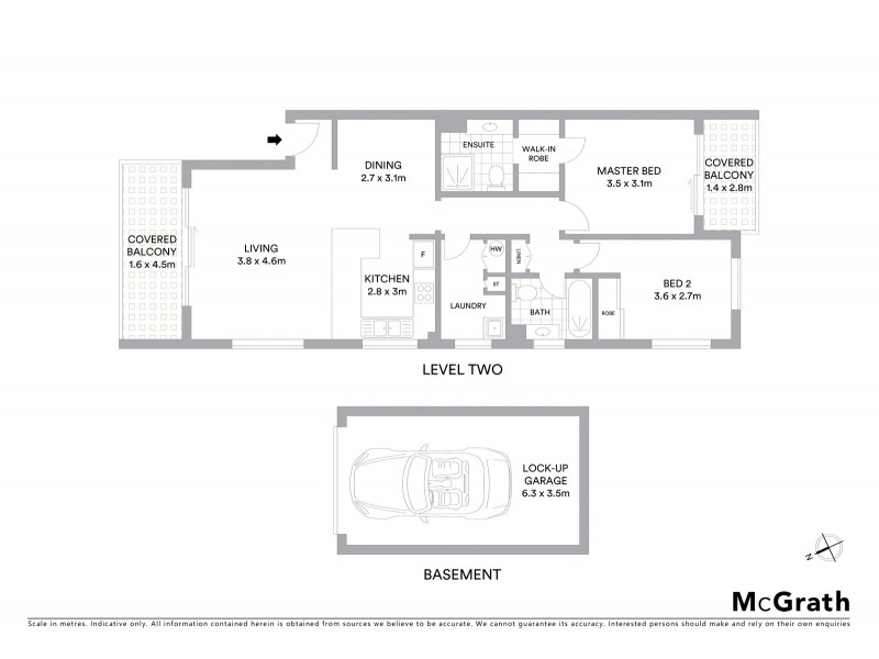8/18 First Avenue, Broadbeach QLD 4218 Floorplan