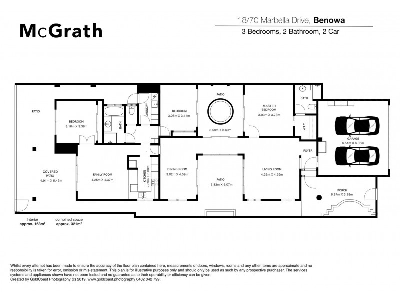 18/70 Marbella Drive, Benowa QLD 4217 Floorplan