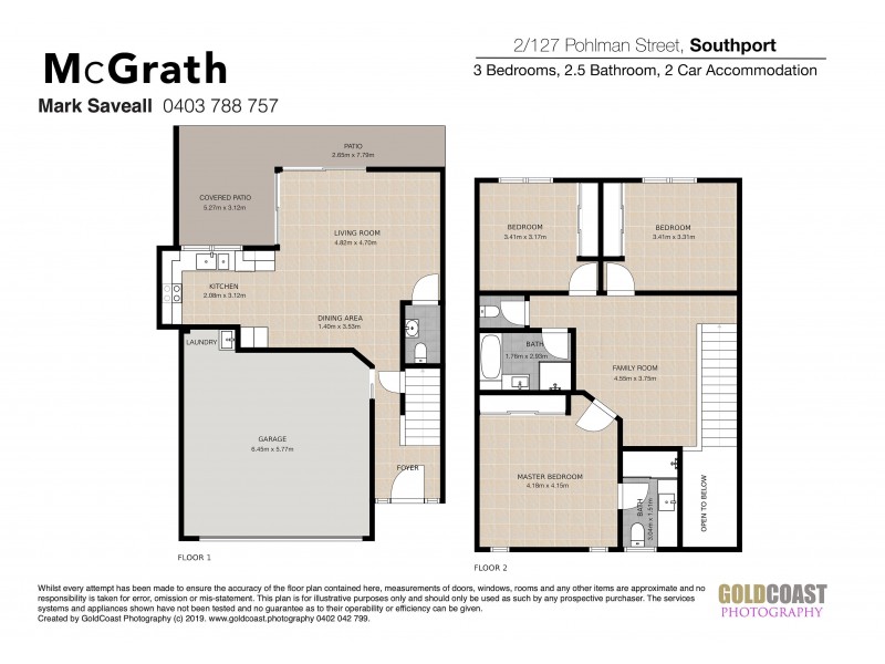 2/127 Pohlman Street, Southport QLD 4215 Floorplan