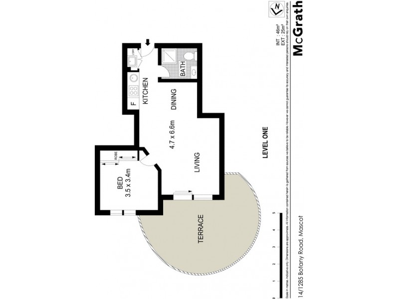 14/1285 Botany Road, Mascot NSW 2020 Floorplan