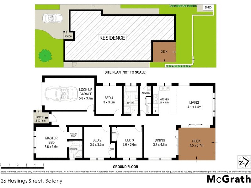 26 Hastings Street, Botany NSW 2019 Floorplan