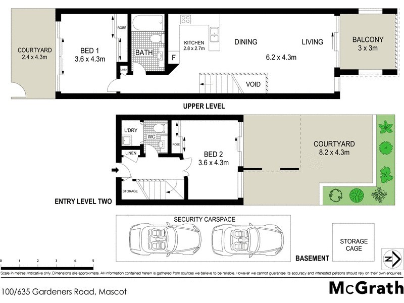 100/635 Gardeners Road, Mascot NSW 2020 Floorplan