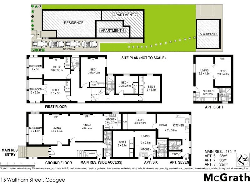 15 Waltham Street, Coogee NSW 2034 Floorplan