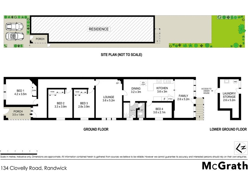 134 Clovelly Road, Randwick NSW 2031 Floorplan