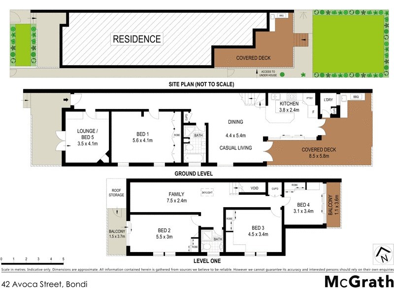 42 Avoca Street, Bondi NSW 2026 Floorplan