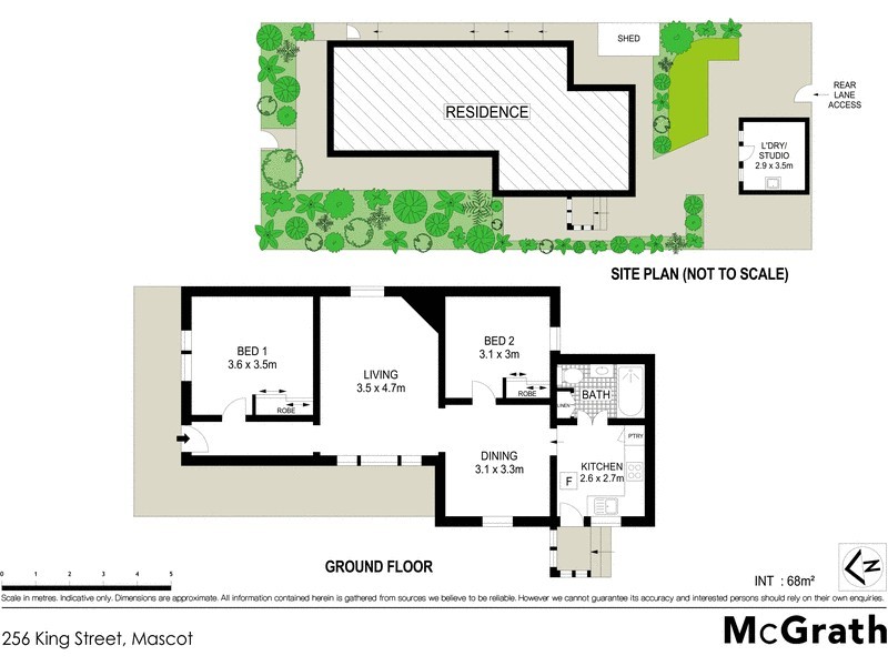 256 King Street, Mascot NSW 2020 Floorplan