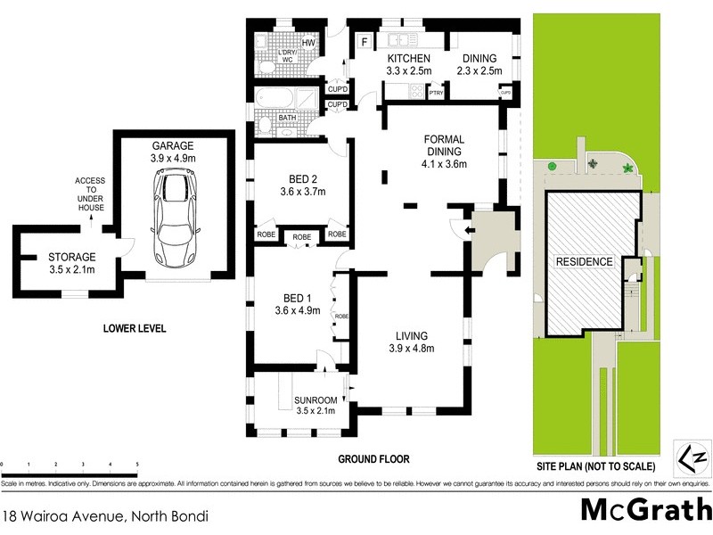 18 Wairoa Avenue, North Bondi NSW 2026 Floorplan