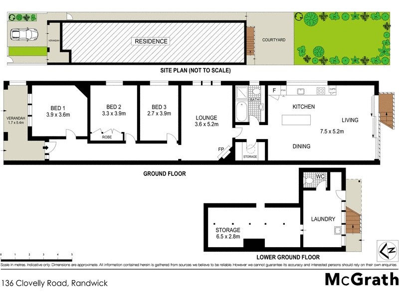 136 Clovelly Road, Randwick NSW 2031 Floorplan
