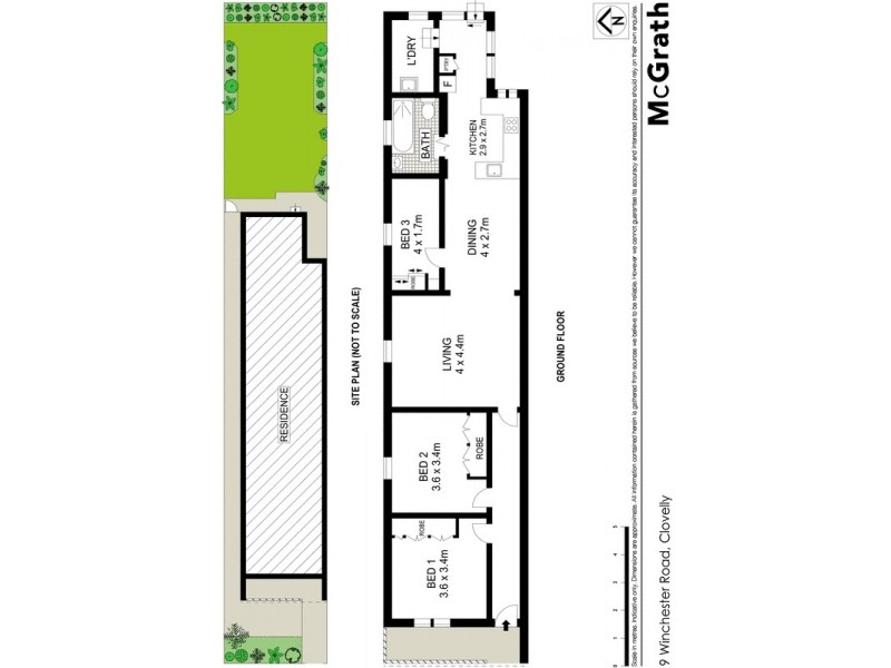 9 Winchester Road, Clovelly NSW 2031 Floorplan