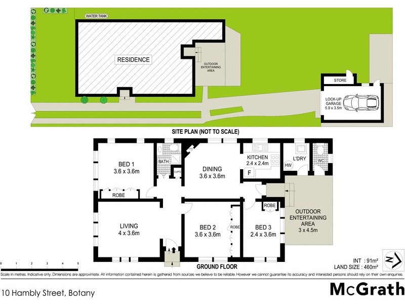 10 Hambly Street, Botany NSW 2019 Floorplan