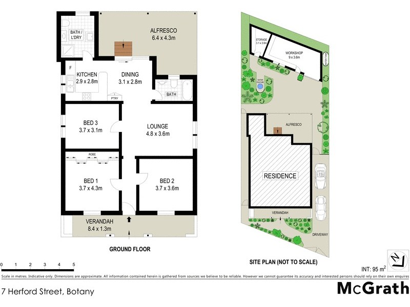 7 Herford Street, Botany NSW 2019 Floorplan