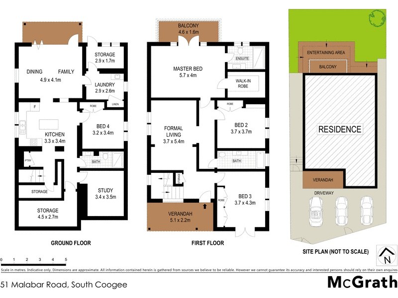 51 Malabar Road, South Coogee NSW 2034 Floorplan