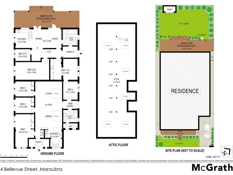4 Bellevue Street, Maroubra NSW 2035 Floorplan