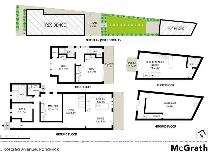 5 Roscrea Avenue, Randwick NSW 2031 Floorplan