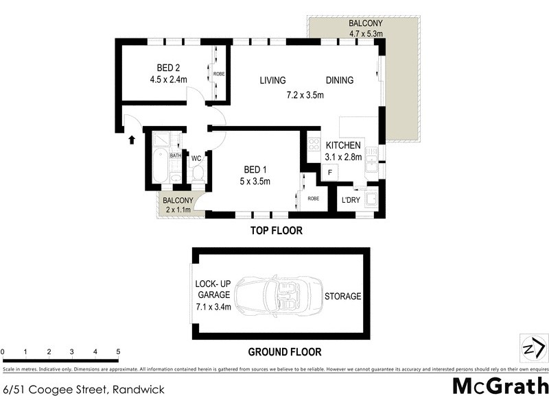 6/51 Coogee Street, Randwick NSW 2031 Floorplan